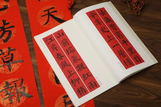 春联挥毫必备·颜真卿勤礼碑集字春联 商品图4
