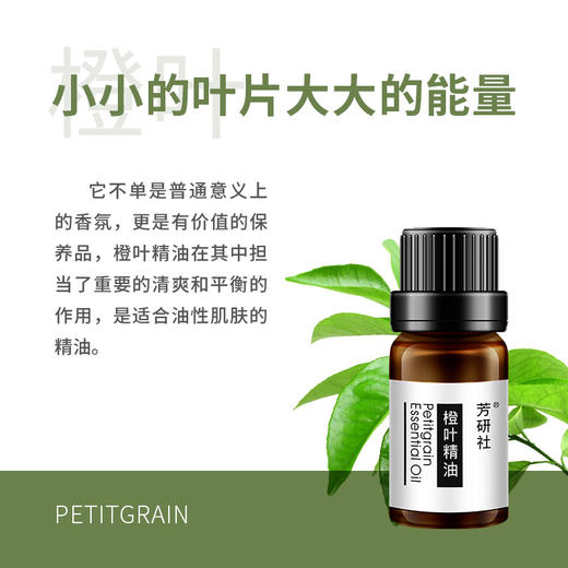 芳研社 | 精油咨询服务 橙叶精油香薰油PetitgrainEssentialOil 商品图1