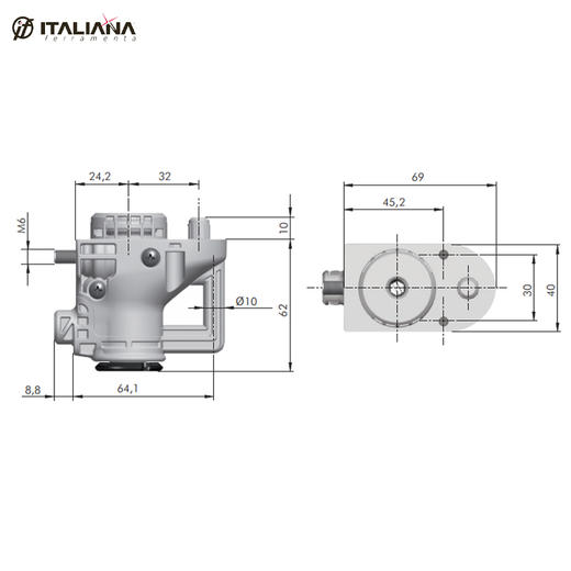 ATACAMA J 锌合金调节脚 适用于侧包底柜体（单个承重力175kg） 商品图4