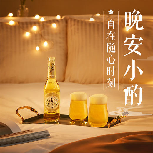 【部分地区缺货预售，现货48h发货】风花雪月特酿啤酒325ml*6瓶 云南大理茉莉花味 国产精酿微醺啤酒 商品图6