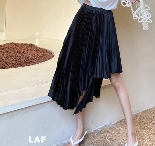 【特价秒杀】|LA FREEDOM 压褶不规则错落百褶半身裙.潮快闪[福利品] 商品图0
