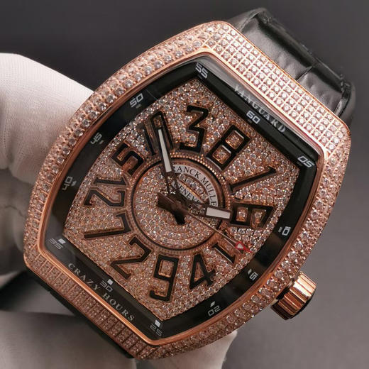 ABF法兰克穆勒FM满天星 新款定制版 Vanguard腕表 V45 CRAZY HOUR 疯狂时间系列 商品图4