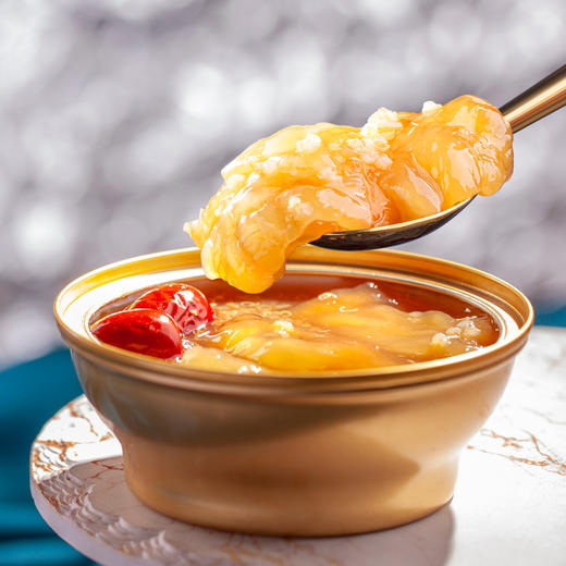 [屁侠推荐]极盏即食花胶 肉质肥美 胶浓无腥气 138g/碗 红枣藜麦/血糯米红小豆/牛奶木瓜西米/五红汤 商品图2