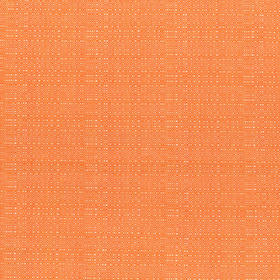 15835205/201.805 爱仕沃玛（axroma）麻纹格-木瓜橙Médoc Papaya提花面料适用于室内、户外