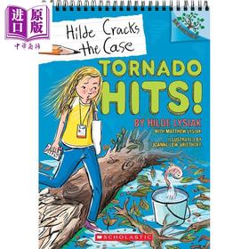 【中商原版】Hilde Cracks The Case 5 Tornado Hits 学乐大树系列Branches 小记者希尔德5 英文原版 儿童小初文学 桥梁章节书