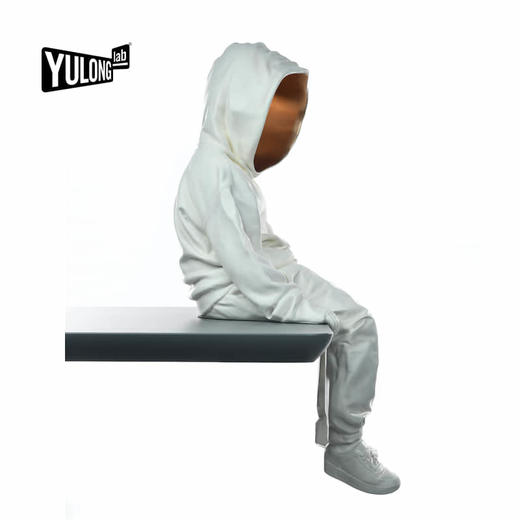 YULONG LAB 黄玉龙现代艺术雕塑限量签名「孩子王」 商品图3