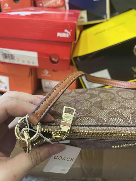 蔻驰麻将包，买菜包，妈妈包，孤品清仓特价，配长肩带可调节可斜挎单肩 商品图4