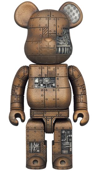 【预售】收藏系列 Be@rbrick 400%系列 蒸汽朋克 锡制熊 商品图1
