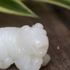 和田玉（羊脂白玉）俄料挂件--虎 20g 商品缩略图4