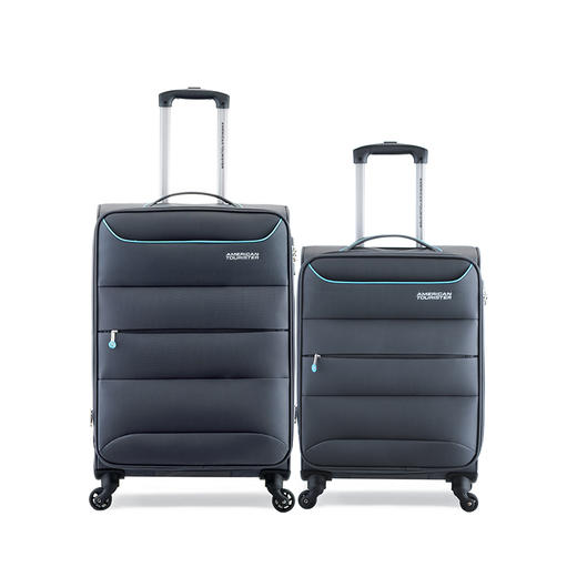 【美旅】经典实用带扩展层大容量拉杆箱软箱DX6 商品图1