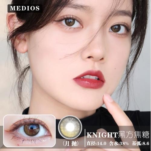 Medios+黑方焦糖（月抛）2片装 商品图0