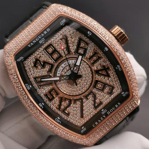 ABF法兰克穆勒FM满天星 新款定制版 Vanguard腕表 V45 CRAZY HOUR 疯狂时间系列 商品图3