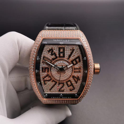 ABF法兰克穆勒FM满天星 新款定制版 Vanguard腕表 V45 CRAZY HOUR 疯狂时间系列 商品图1