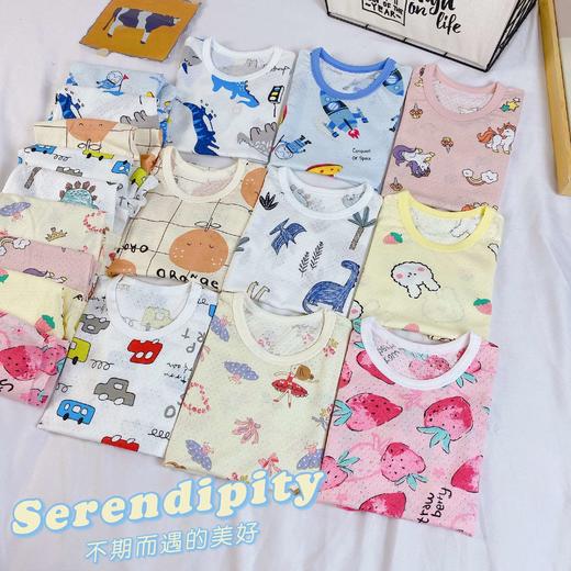 【必抢 第二套0元】儿童家居服套装 纯棉透气 A类标准 商品图3