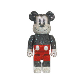 【预售】收藏系列 Be@rbrick 400%系列 施华洛世奇 水晶米奇熊
