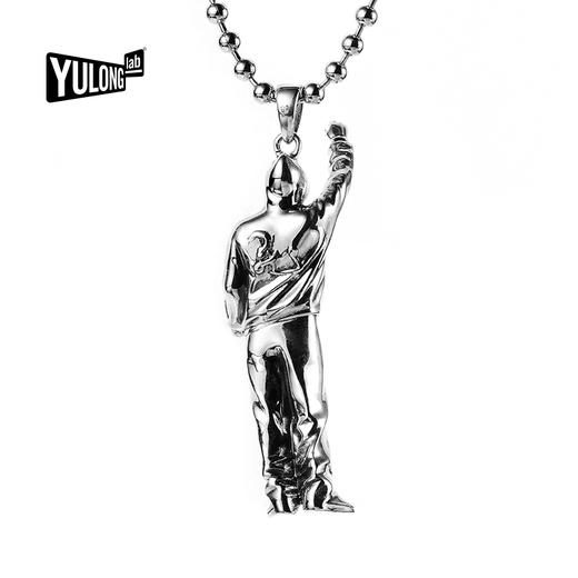 YULONG LAB 项链系列「Leader-领导者」925手工银饰设计师吊坠 商品图2