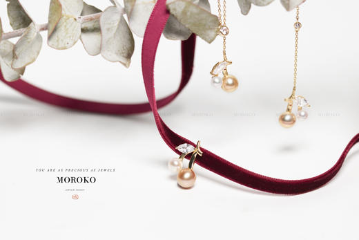 樱桃·珍珠 | 项链& Choker·两用 商品图1