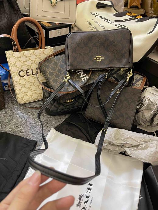 Coach黑色麻将包，实拍高品质，配可调节长肩带，可以单肩斜挎包，妈妈包，买菜包～孤品清仓特价🉐️ 商品图10