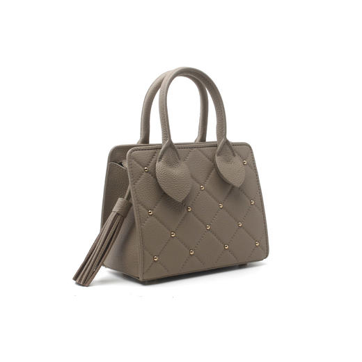 熙上CICICHEUNG 无双小吐司包铆钉菱格手提包 商品图8