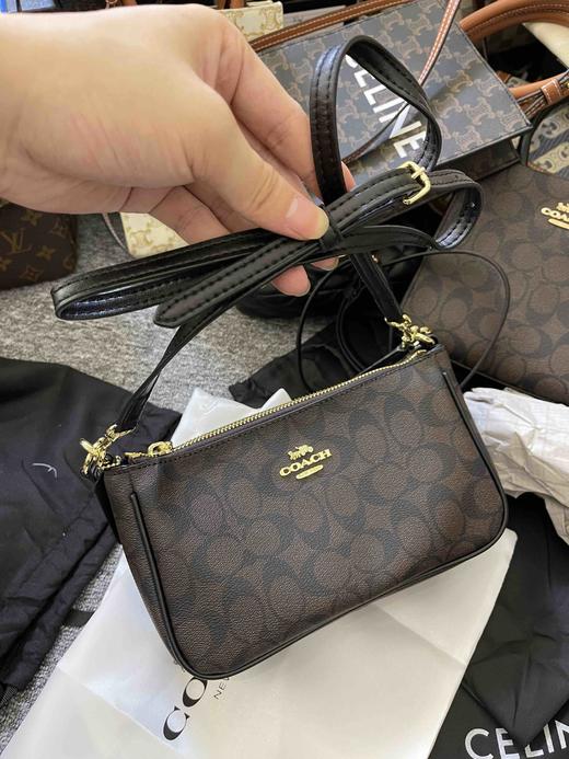 Coach黑色麻将包，实拍高品质，配可调节长肩带，可以单肩斜挎包，妈妈包，买菜包～孤品清仓特价🉐️ 商品图11