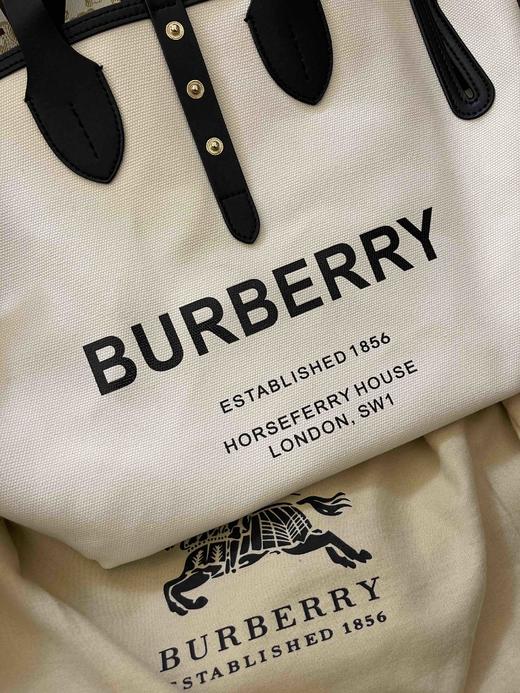 Burberry帆布子母购物袋，内里还有一个小包，实拍高品质，孤品清仓特价处理，配防尘袋包装，原价380，学生党，上班族，宝妈，超实用！！！超值！！！ 商品图6