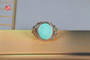 绿松石戒指【雅色微恙】，925银镶 商品缩略图0