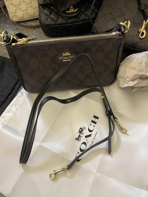 Coach黑色麻将包，实拍高品质，配可调节长肩带，可以单肩斜挎包，妈妈包，买菜包～孤品清仓特价🉐️ 商品图8