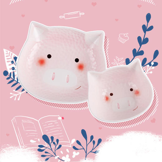 超可爱碗碟餐具5件套 商品图1