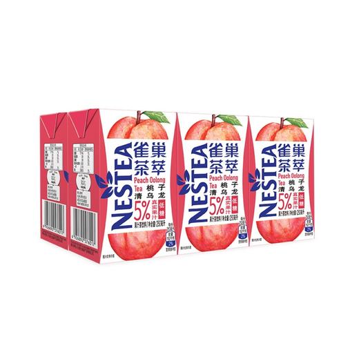 250ml雀巢茶萃系列桃子清乌龙 商品图0
