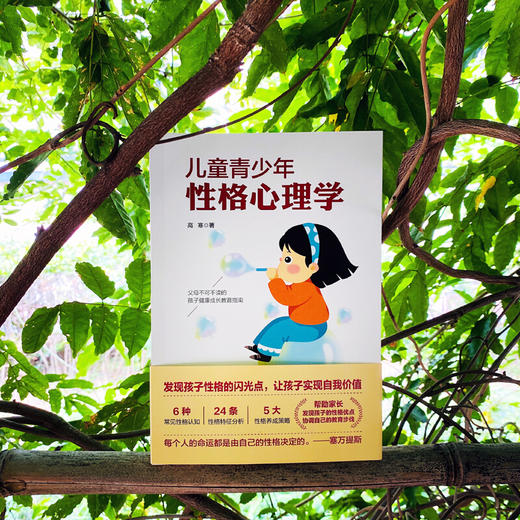 儿童青少年性格心理学 高寒著 帮助家长发现孩子性格优点协调教育步伐 孩子健康成长教育指南 商品图1