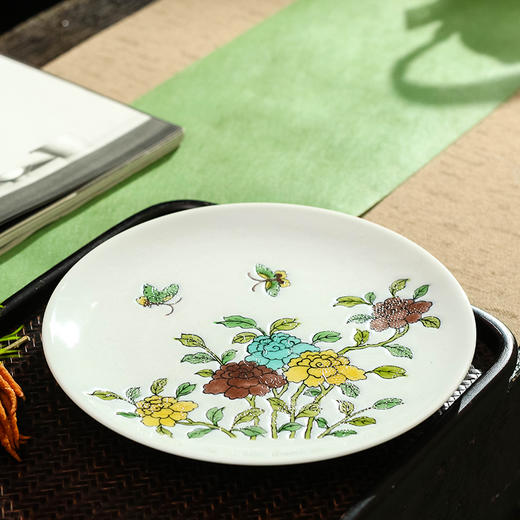 素三彩花卉套系 商品图4