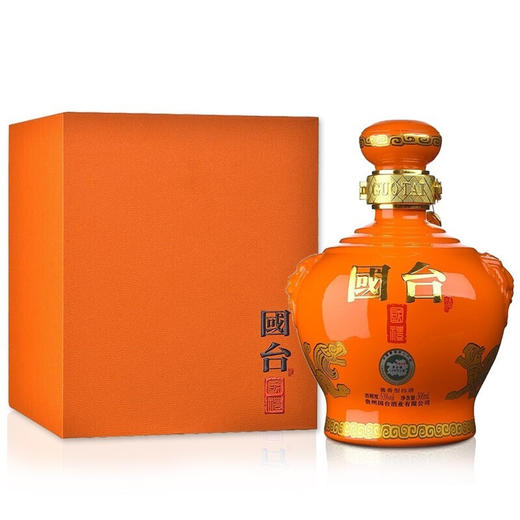 贵州国台国礼酒53度酱香型白酒礼盒装500ml/1瓶/2瓶 商品图0