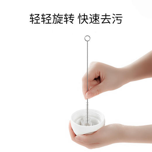 小袋鼠巴布吸管刷奶瓶水杯吸管刷子清洁刷细清洗刷洗吸管杯刷子套装 商品图1