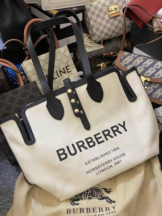 Burberry帆布子母购物袋，内里还有一个小包，实拍高品质，孤品清仓特价处理，配防尘袋包装，原价380，学生党，上班族，宝妈，超实用！！！超值！！！ 商品图5