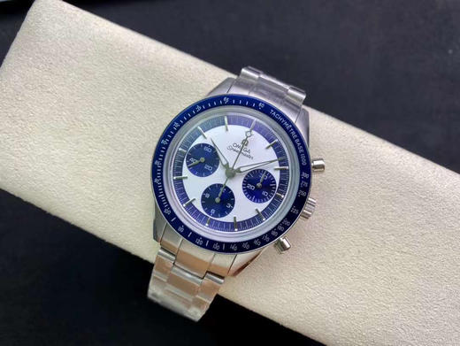 稀缺款 欧米茄 OMEGA 超霸系列升级版，再续非凡传奇，经典文艺 、霸气十足、搭配原装进口7750全自动机械机芯（零返修）直径41mm，厚度：11mm 商品图11