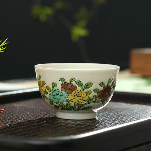 素三彩花卉套系 商品图3