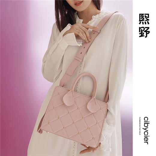 熙上CICICHEUNG 无双大吐司包铆钉手提单包 商品图14