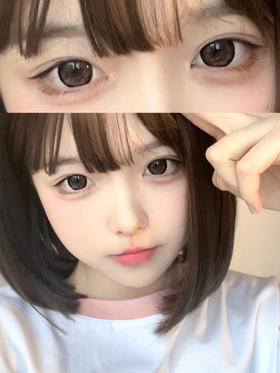 LASEECON半年抛美瞳 泡泡咖啡14.5mm