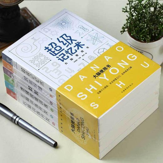 【套装】6册超级记忆术思维导图数独九宫格儿童中小学生入门游戏逻辑思维左右脑记观察记忆专注力训练开发大全集正版 商品图1