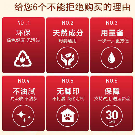 【瓷砖地板清洁片】居家日用洗地砖厕所清新香型拖地清洁工具 商品图1