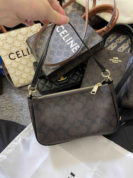 Coach黑色麻将包，实拍高品质，配可调节长肩带，可以单肩斜挎包，妈妈包，买菜包～孤品清仓特价🉐️ 商品图2