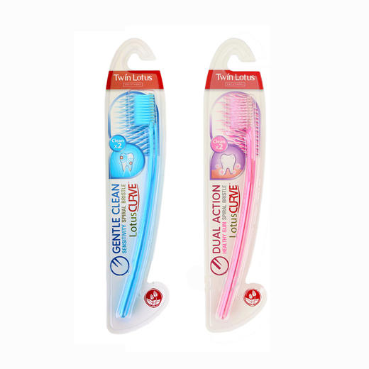 【25元会员福利】双莲双尖软毛牙刷（过敏型）颜色随机 商品图0