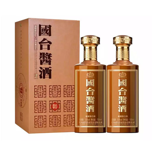 国台酱酒 53度酱香型纯粮白酒批发 整箱6瓶*500ml包邮 商品图0