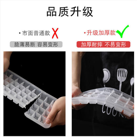 【大容量制冰盒】冰格冰块模具创意冰块格冰盒带盖冰袋家用套装自制冻冰块 商品图4