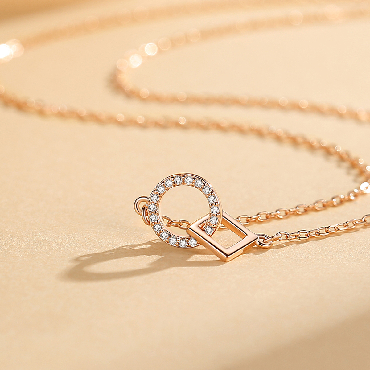 Winy925纯银新生黛项链送女友闺蜜节日生日礼物