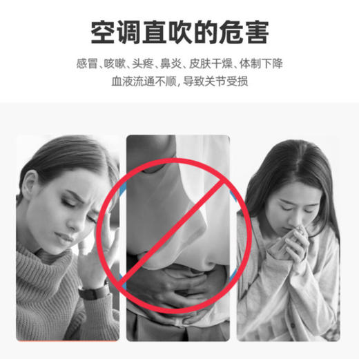 【十九款可选】防直吹空调挡风板 居家日用通用壁挂式免打孔防风罩导出风口挡板 商品图2