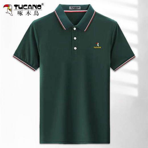 TZW-男士短袖polo衫棉质休闲翻领t恤 商品图7