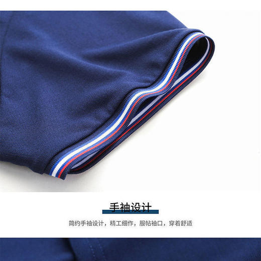 TZW-男士短袖polo衫棉质休闲翻领t恤 商品图4