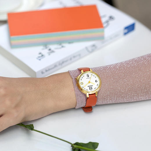 西铁城日本官方正品光动能蓝牙商务皮带防水女表EE4018-13A 商品图5