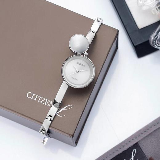 西铁城日本官方正品新品光动能防水休闲时尚潮流女表EW5491-56A 商品图4